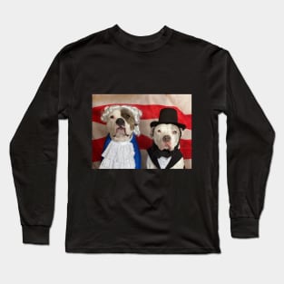 George & Abe Long Sleeve T-Shirt